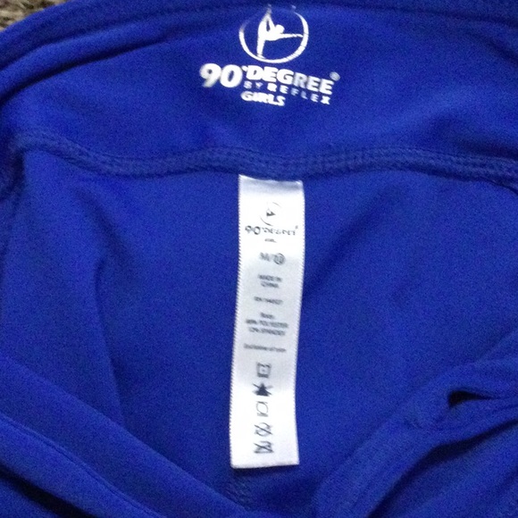 Girls 90 degrees athletic leggings - Picture 3 of 3